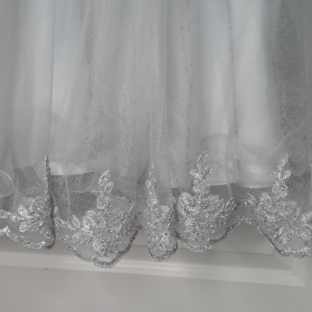 Silver Party Dress - Picture 2 of 11